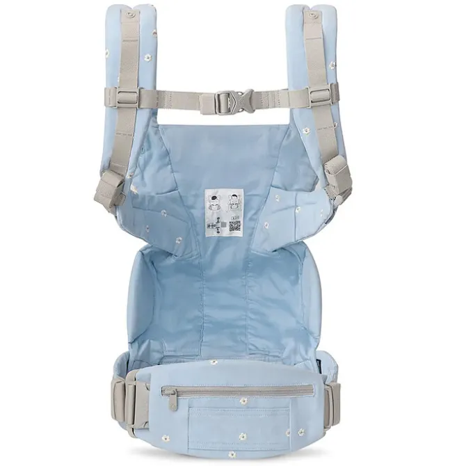 Ergobaby Porte-bébe Omni Deluxe Coton - Bleu Ciel