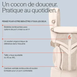 Ergobaby Porte-bébe Omni 360 Mesh - Vert Olive
