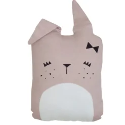 Fabelab Coussin Cute Bunny - Rose