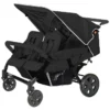 Familidoo Poussette 4 Places Lidoo Star DJ04FRL+ - Full Black