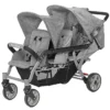 Familidoo Poussette 3 Places Lidoo H3E + Ergondrive - Full Grey