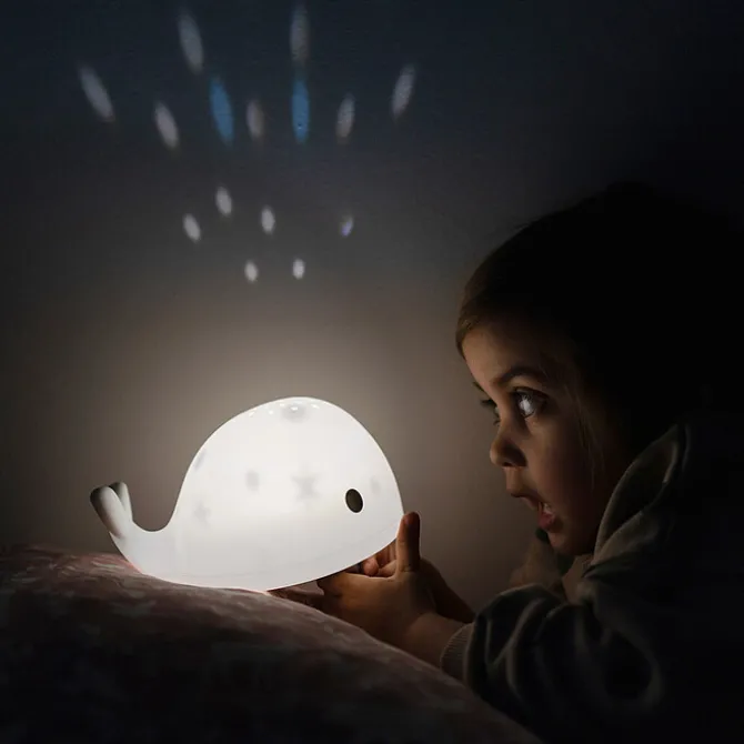 Flow Veilleuse Projecteur Moby - Blanc