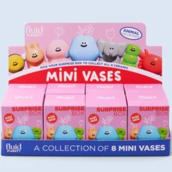 Fluid Market Mini Vase Surprise - Animaux