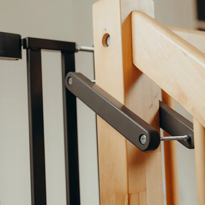 Geuther Système de Blocage Supplémentaire pour Easylock Wood Plus - Gris Anthracite