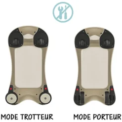 Globber Porteur Walk n' Roll 2-en-1 Eco - Sable