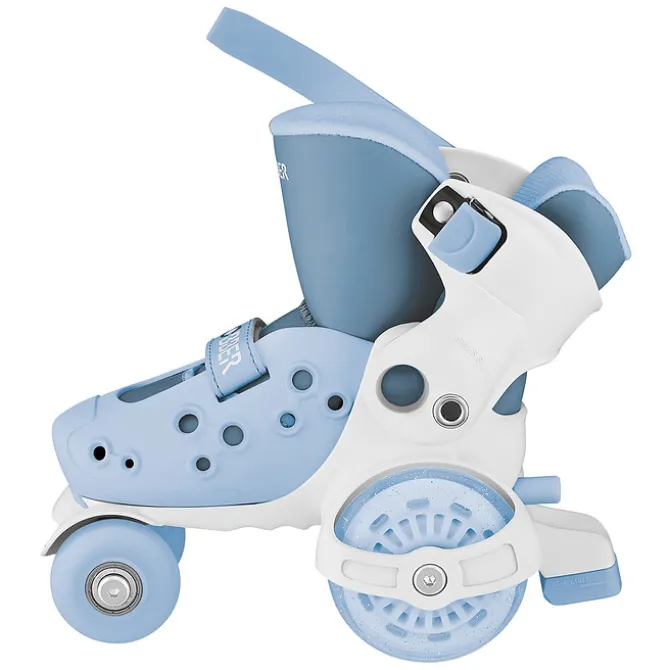 Globber Premiers Rollers Ajustables Bleu Pastel - 26/29