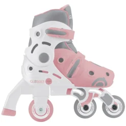 Globber Rollers Evolutifs 2-en-1 Rose Pastel - 26/29