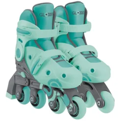 Globber Rollers Evolutifs 2-en-1 Menthe - 26/29