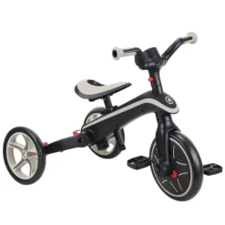 Globber Tricycle Evolutif Trike Explorer Foldable 4-en-1 - Taupe