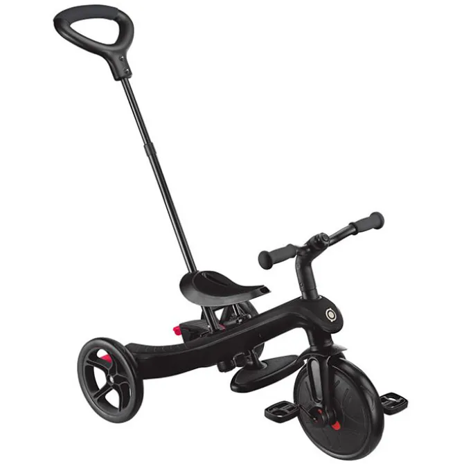 Globber Tricycle Evolutif Trike Explorer 4-en-1 V2 - Noir