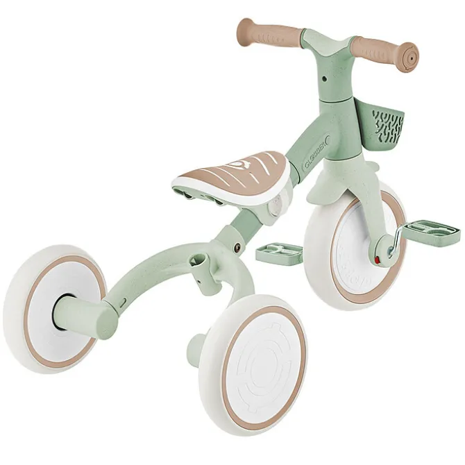 Globber Tricycle Learning 3-en-1 Plus Eco - Sauge