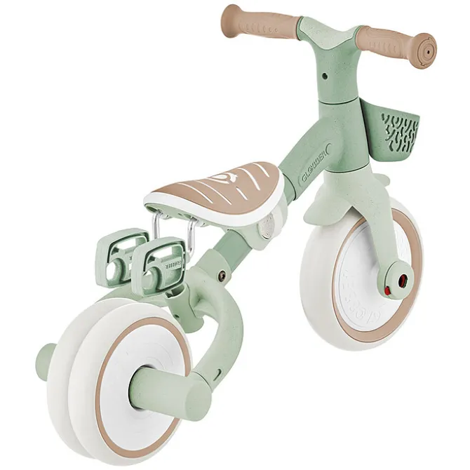 Globber Tricycle Learning 3-en-1 Plus Eco - Sauge