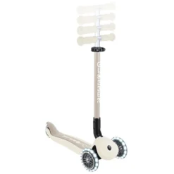 Globber Trottinette Evolutive Go Up Active Lights Ecologic - Noix de Coco