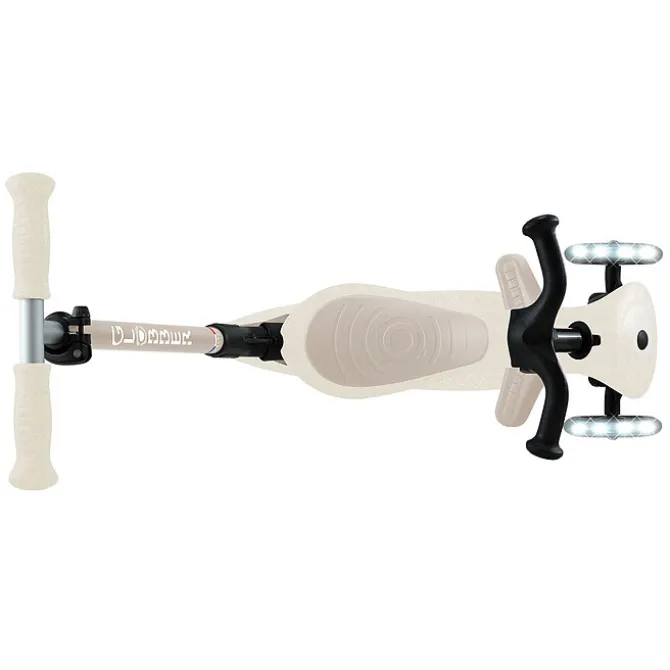 Globber Trottinette Evolutive Go Up Active Lights Ecologic - Noix de Coco