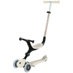 Globber Trottinette Evolutive Go Up Active Lights Ecologic - Noix de Coco