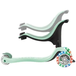 Globber Trottinette Evolutive Go Up Sporty Lights - Menthe Pastel