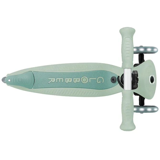 Globber Trottinette Evolutive Go Up Active Lights Ecologic - Pistache