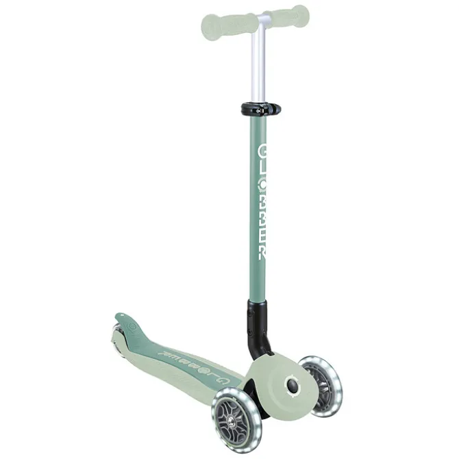Globber Trottinette Evolutive Go Up Active Lights Ecologic - Pistache