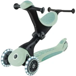 Globber Trottinette Evolutive Go Up Deluxe Light Eco 360 - Pistache
