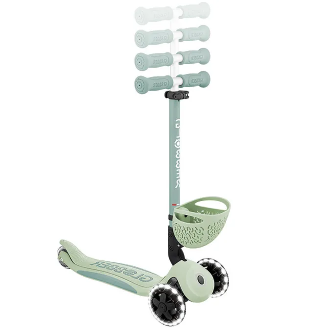 Globber Trottinette Evolutive Go Up Baby 360 Lights - Sauge