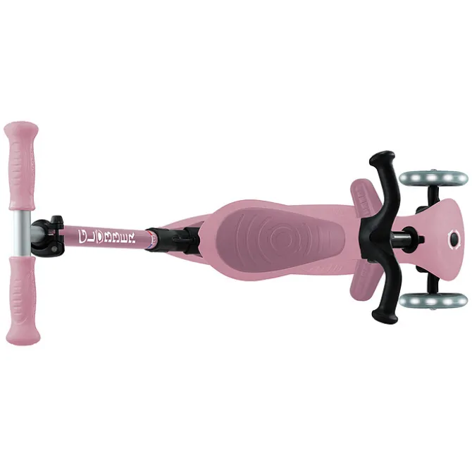 Globber Trottinette Evolutive Go Up Active Lights Ecologic - Framboise