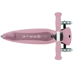 Globber Trottinette Evolutive Go Up Active Lights Ecologic - Framboise