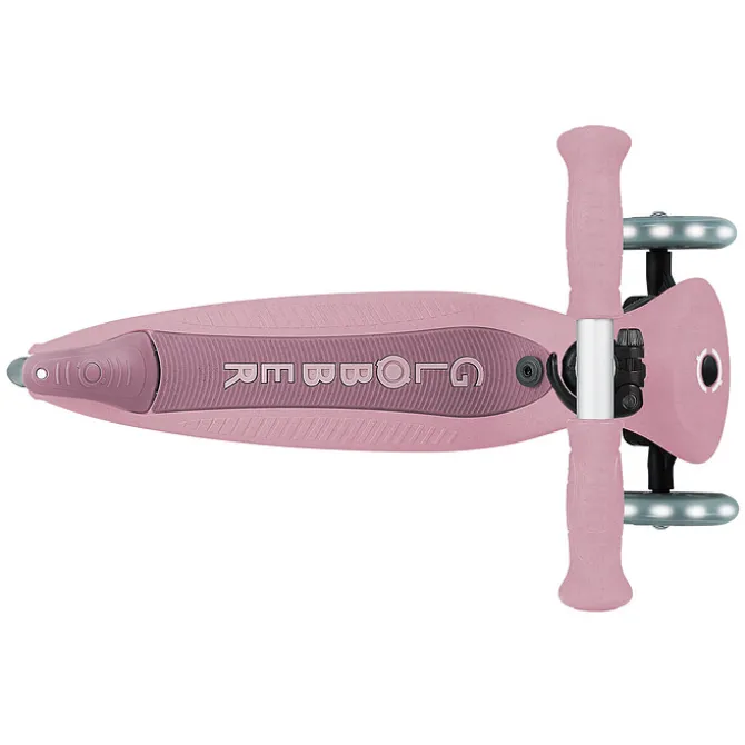 Globber Trottinette Evolutive Go Up Active Lights Ecologic - Framboise