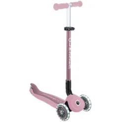 Globber Trottinette Evolutive Go Up Active Lights Ecologic - Framboise
