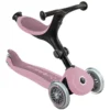 Globber Trottinette Evolutive Go Up Active Eco - Rose