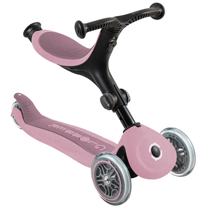 Globber Trottinette Evolutive Go Up Active Eco - Rose