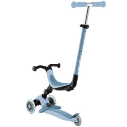 Globber Trottinette Evolutive Go Up Active Lights Ecologic - Myrtille