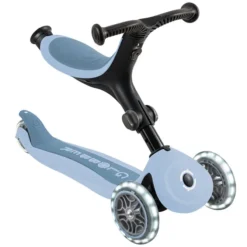 Globber Trottinette Evolutive Go Up Active Lights Ecologic - Myrtille