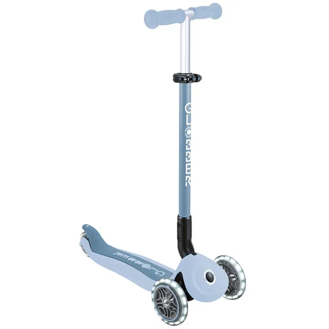 Globber Trottinette Evolutive Go Up Active Lights Ecologic - Myrtille