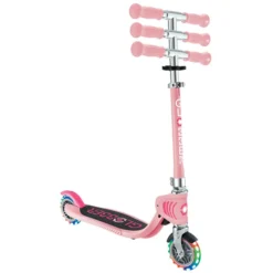 Globber Trottinette Flow Junior Lights - Rose Pastel