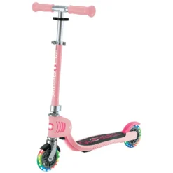 Globber Trottinette Flow Junior Lights - Rose Pastel