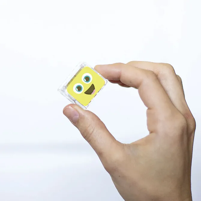 Glo Pals Lot de 4 Cubes Lumineux - Alex Jaune