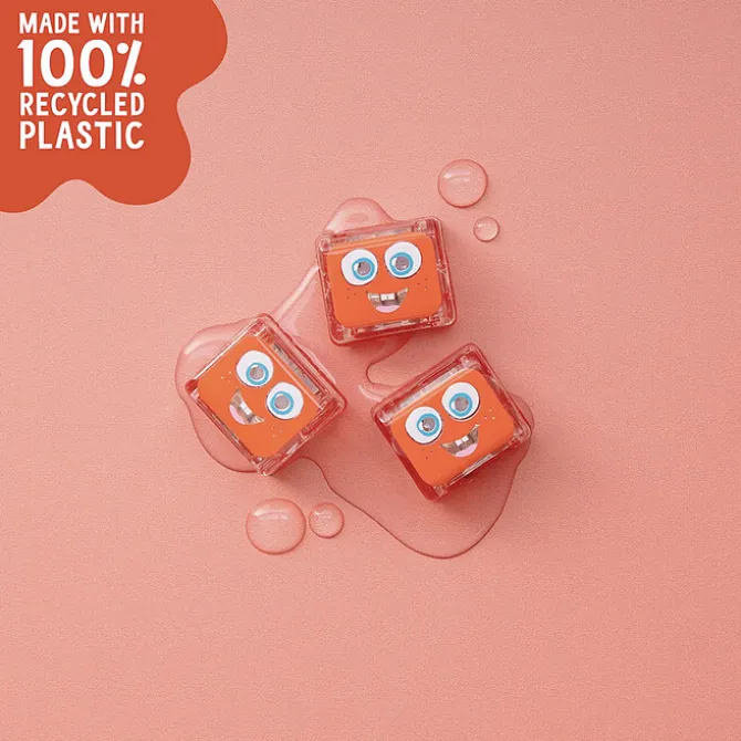 Glo Pals Lot de 4 Cubes Lumineux - Sammy Rouge