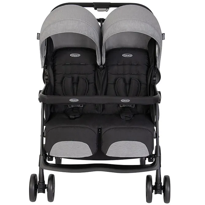 Graco Poussette Double DuoRider - Steeple Gray
