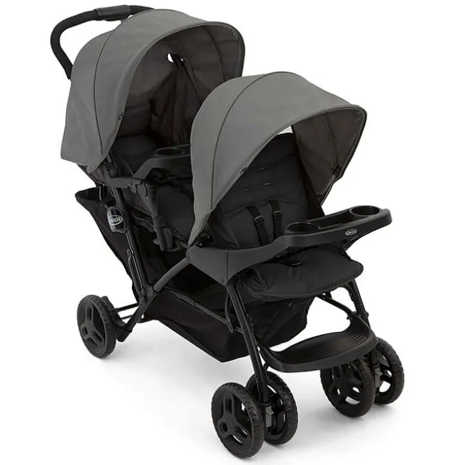 Graco Poussette Double Stadium Duo - Titanium