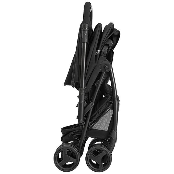 Graco Poussette Duo Revaya et Siège Auto SnugLite - Midnight Black