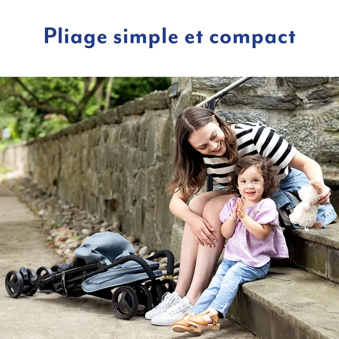 Graco Poussette EZLite - Midnight