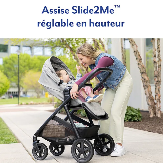 Graco Poussette Trio Near2Me DLX - Midnight Black