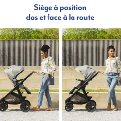 Graco Poussette Trio Near2Me DLX - Midnight Black