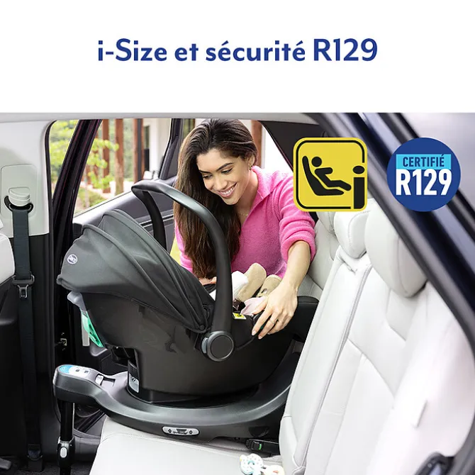 Graco Siège Auto SnugLite 2 i-Size Groupe 0+ - Midnight