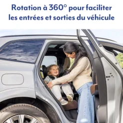 Graco Siège Auto Turn2Me DLX Groupe 0+/1 - Iron