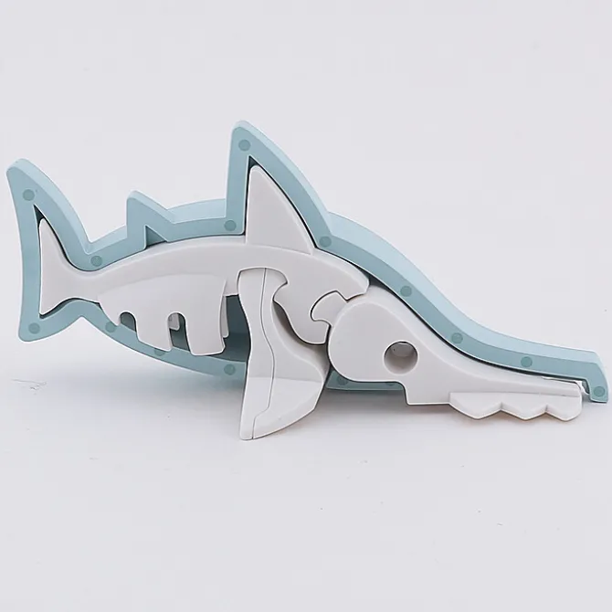 Halftoys Requin Scie et Habitat Half Ocean