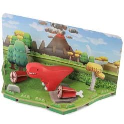 Halftoys T-Rex et Habitat Half Dino