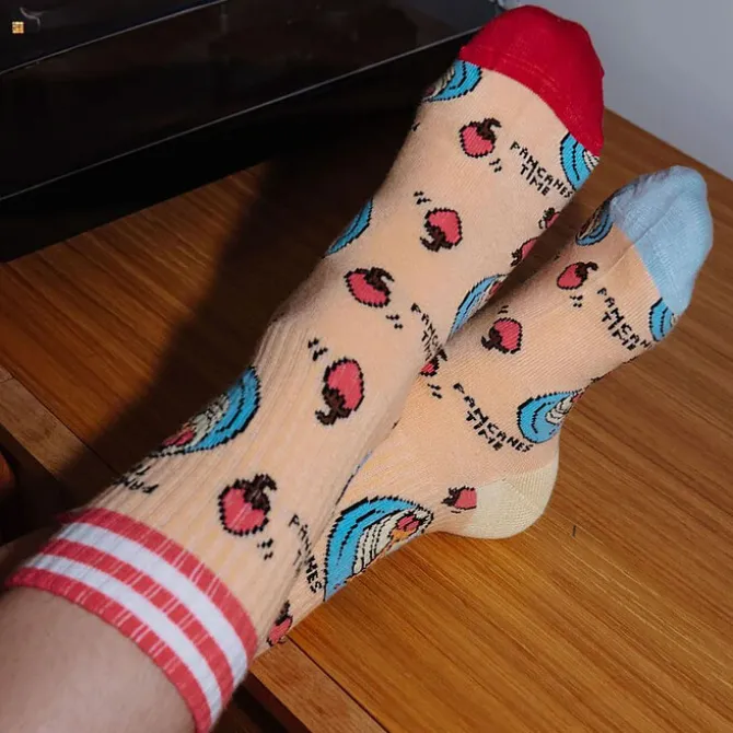 Hello Hossy Lot de 3 Paires de Chaussettes Food - 22/24
