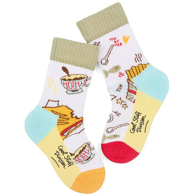 Hello Hossy Lot de 3 Paires de Chaussettes Food - 22/24