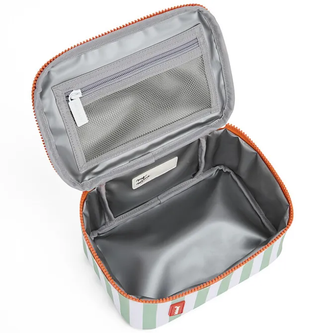 Hello Hossy Lunch Bag - Green Stripes